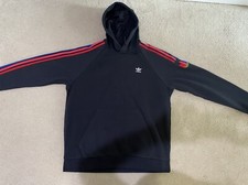 Adidas Adicolor Trefoil 3D Logo Black Pullover Hoodie