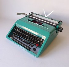 MACHINE A ECRIRE OLIVETTI VINTAGE ATELIER ANNÉES 70 60 DESIGN STUDIO 45 1970