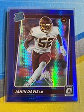 2021 Optic Football Pick Blue Hyper Rookie #201-300 - Buy More & Save