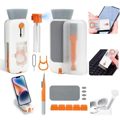 12 in 1 Tastatur Reinigungsset für Airpods Handy Laptop Kamera Tastatur Office