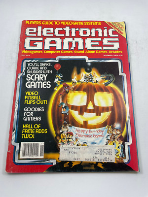 ELECTRONIC GAMES MAGAZINE - November 1983 - Shipping from EU!