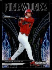 2021 Panini Prizm Draft Picks #F-BB Branden Boissiere Fireworks card