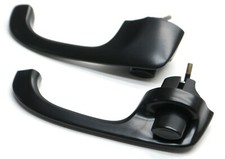 NEW Black Outside Exterior Door Handle Set / For 1970-1972 Chevelle & Skylark