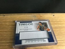 2019-20 National Treasures BASKETBALL MALCOLM BROGDON PACERS /49 GW JERSEY CARD