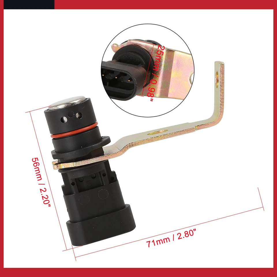 Pack de 1 Nº8104565420 Sensor de posición del cigüeñal Chevrolet Astro 1994-2005 Foto 2 de 4