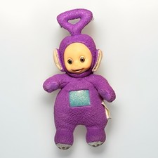 Vintage 1998 Teletubbies Tinky Winky Plush Doll Purple Toy Mattel BBC Ragdoll