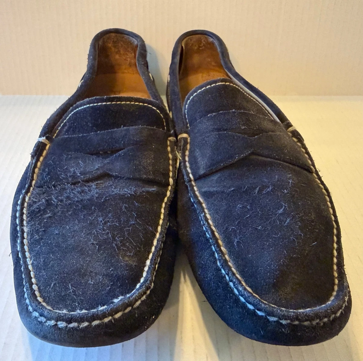 PRADA Suede Loafers & Slip Ons Casual Shoes for Men for sale 