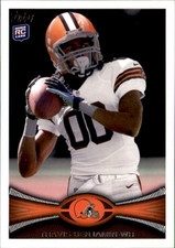 Travis Benjamin 2012 Topps Rookie Card #104. rookie card picture