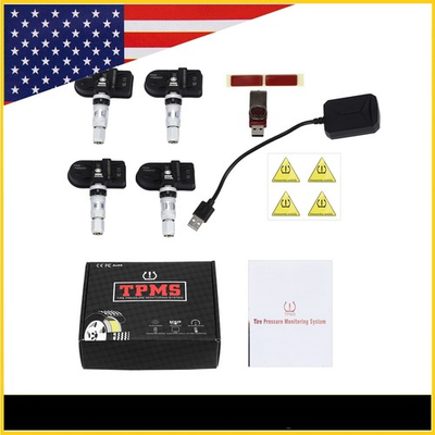 #ad Android USB TPMS Car Tire Pressure Monitoring System Wireless Build in Battery $35.57