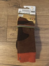 Smartwool HUNT Merino Wool Full Cushion Men’s Large Socks Chestnut NWT