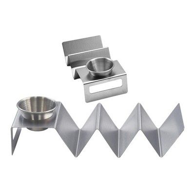Edelstahl Taco Halter Standserver   für Restaurant, Zuhause