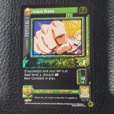 Saiyan Brawn 43 Limited Alt Foil Dragon Ball Z DBZ GT CCG Score LP