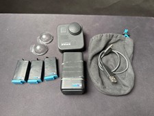 GoPro Max Black w/ 3x Battery/Charger/Lens Ca...