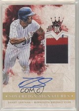 2015 Diamond Kings Sovereign Signatures Prime 24/25 Danny Santana #11 Auto r7d