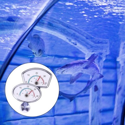 4pcs Fischtank Thermometer Aquariumflicke Thermometer Wasserthermometer Streifen