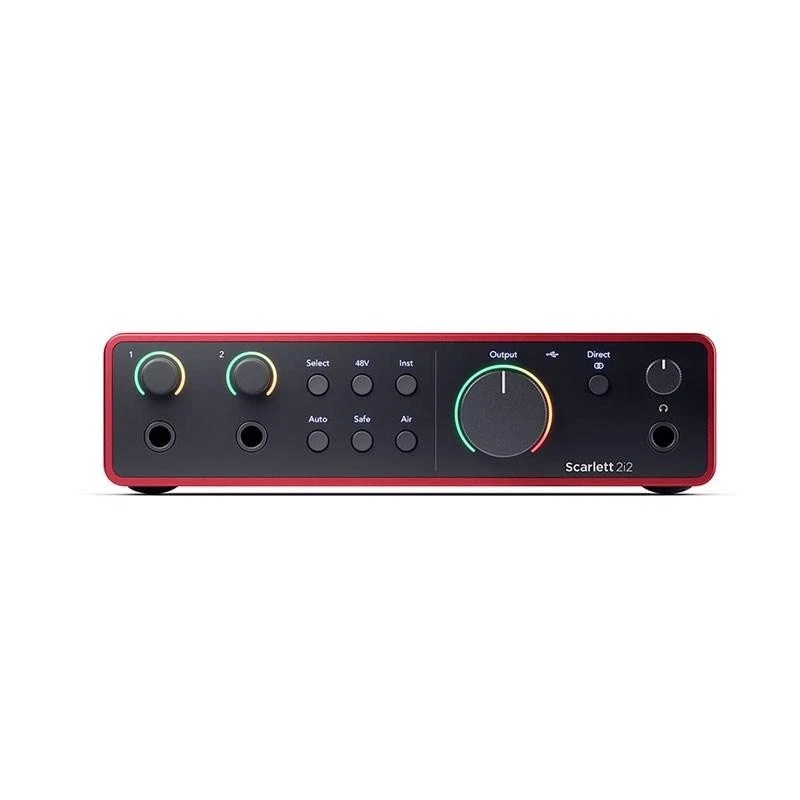 Focusrite Scarlett 2i2 Studio Gen4 Condenser Microphone Headphones Studio Pack - Image 2 of 4