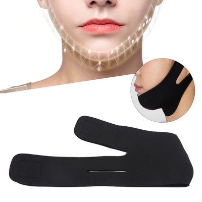 Elastic Thin Face Lift Bandage V Linie Frauen Chin Cheek Lift Up Gürtel Gesi BK