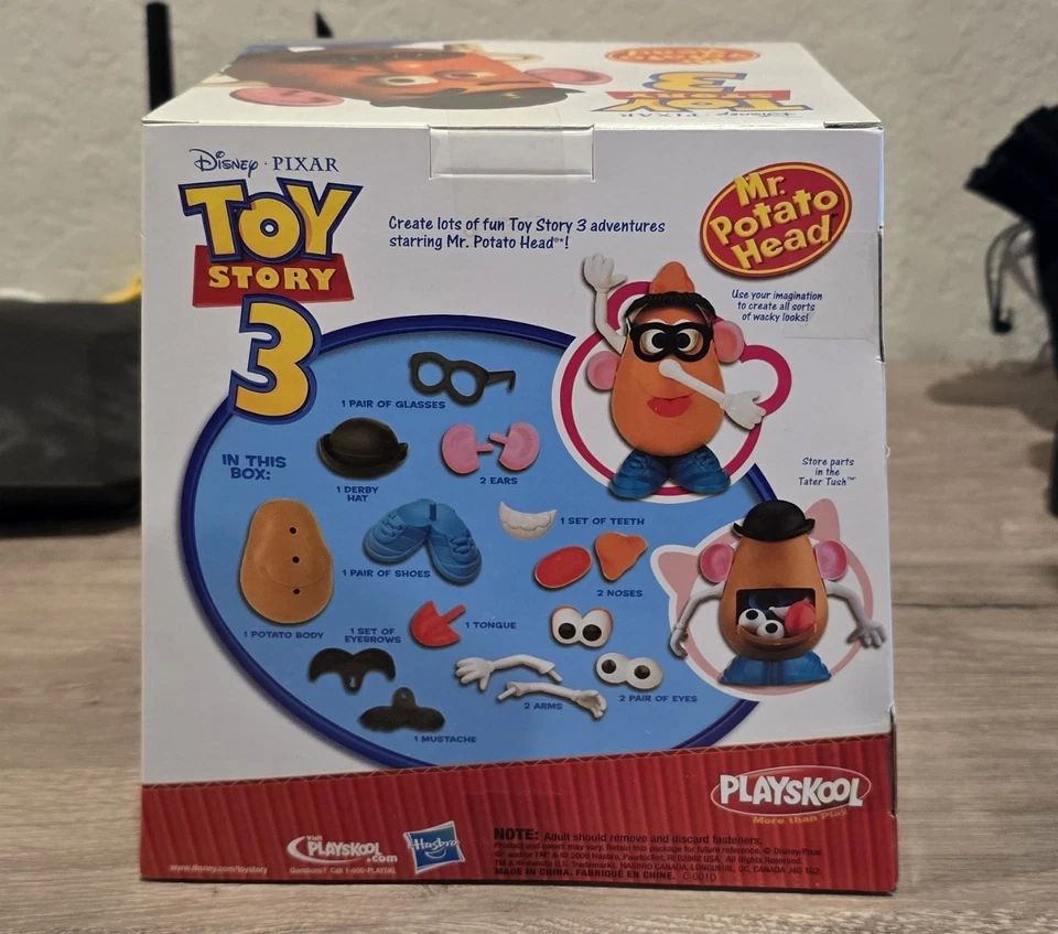 Toy Story 3 Mr. Figura Clásica Playskool Cabeza de Patata Disney Pixar Hasbro Nueva en Caja Foto 3 de 4