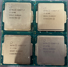 Intel Core i7-6700 SR2L2 3.4GHz 8 MB Cache 4-Core CPU Processor Lot of 4 