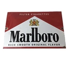 Vintage Marlboro Cigarette Sign - Porcelain Tobacco Gas Pump Store Sign