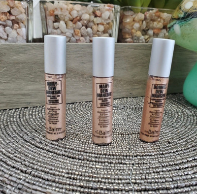 The Balm 2 Mary-Dew Manizer & 1 Bonnie-Dew Manizer 0.10oz Each New HTF Set / Lot