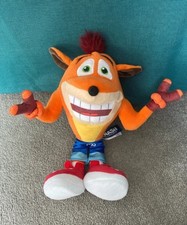 Crash Bandicoot Plush Soft Toy Figure play By Play 