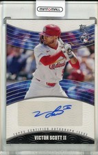 2024 Topps Japan Edition Victor Scott Jr. Autographs 347/500 St. Louis Cardinals