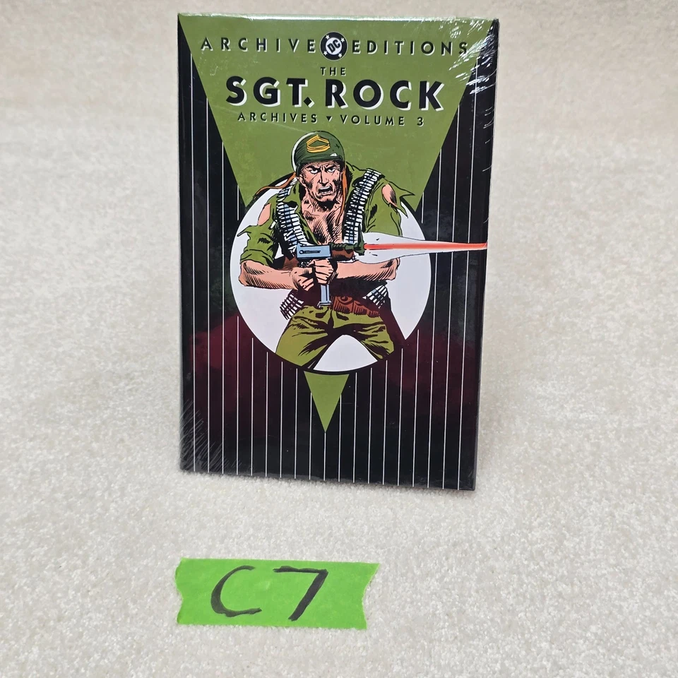 SGT ROCK DC ARCHIVE EDITIONS HARDCOVER Volume 3 First Print New Sealed - Image 4 of 4
