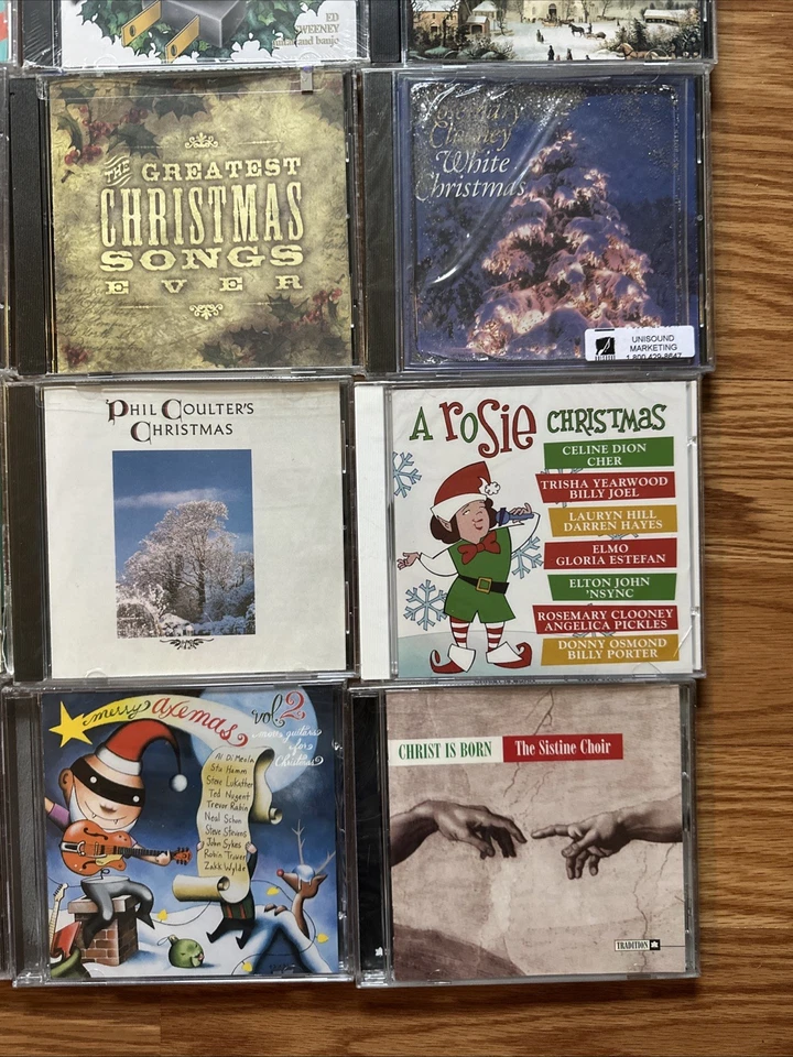 Lot of 20 CHRISTMAS HOLIDAY CDs Pop Rock Jazz Classical Country Kids  New Sealed Foto 2 de 4