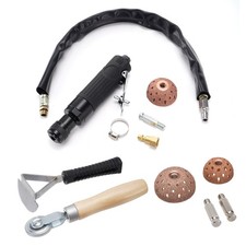 Tire Polish Set W 2500rpm Low Speed Air Tire Buffer Tire Patch Roller Machine