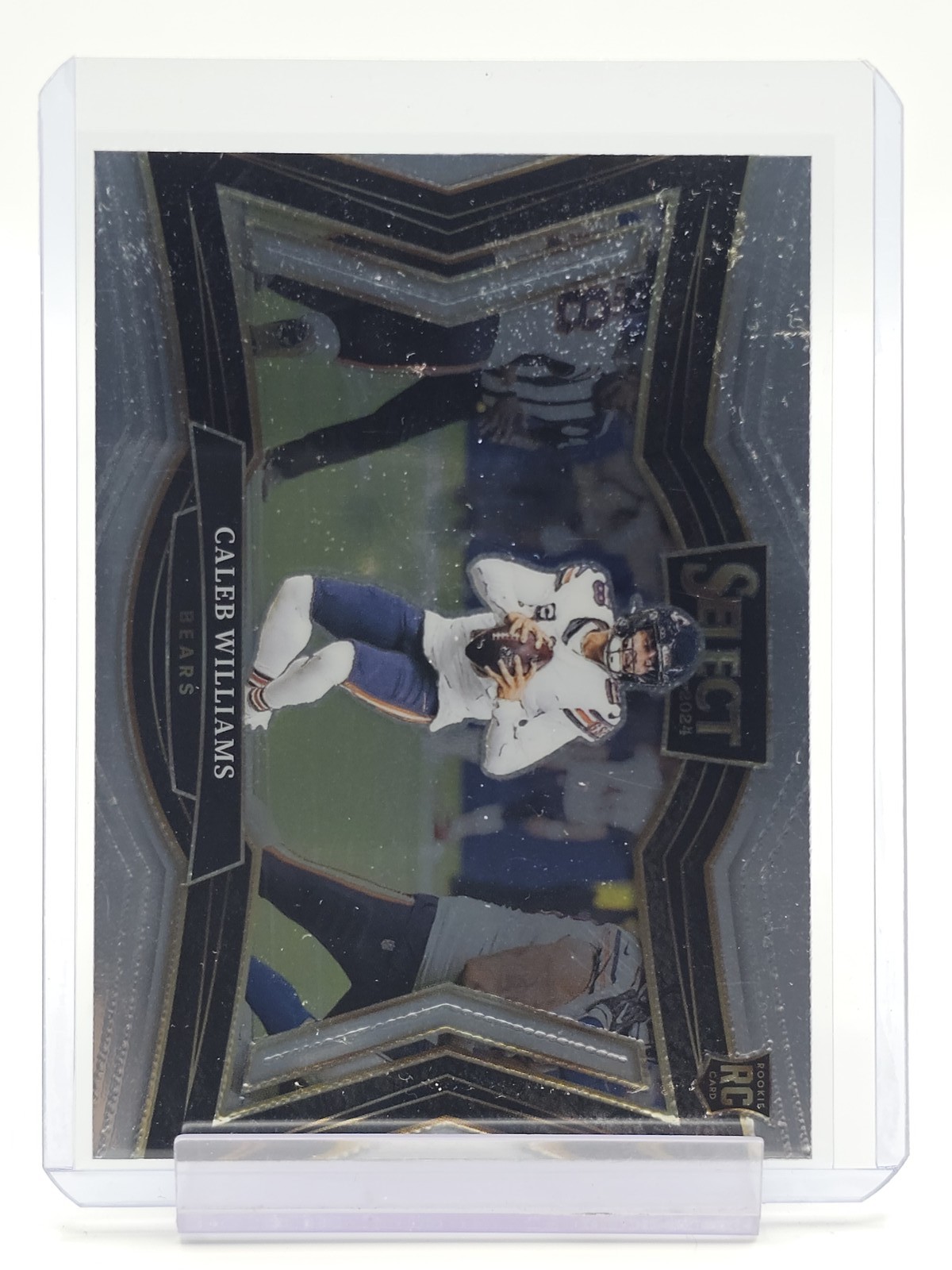 2024 PANINI SELECT CALEB WILLIAMS FIELD LEVEL ROOKIE #477 BEARS Q0014