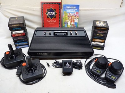 Atari 2600 DARTH VADER Console Bundle *SEE VIDEO* Ready To Play GREAT GIFT!