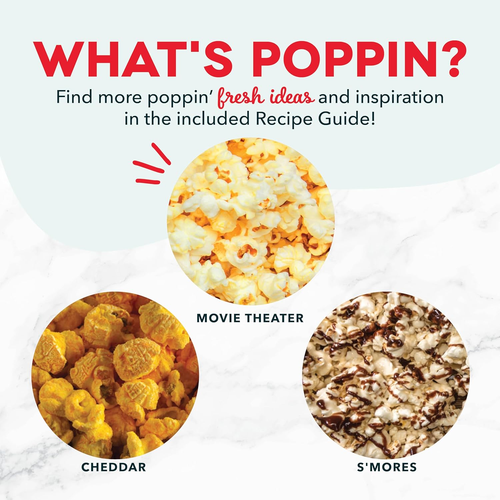 Hot Air Popcorn Popper Maker with Measuring Cup and Melting Tray Aqua - Picture 6 of 12
