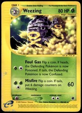 Weezing 70/165 Expedition Base Set Pokemon on eBay