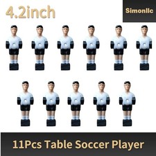 11 Pcs 4.2" Table Soccer Player Part Guys Figure Soccer Man Parts Components 