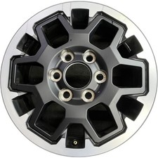 Toyota Machined Black Tacoma Factory Wheel 17x7.5 2024-2025 Rim Oem 10638 Toyota Machined Black Tacoma Factory Wheel 17x7.5 2024-2025 Rim Oem 10638