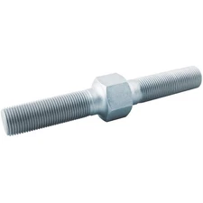 QA1 ASM6-33 Tubing Double Adjuster, Male-Male 3/8-24