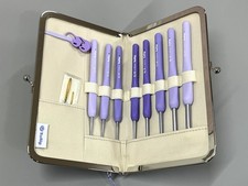 ETIMO Murasaki Crochet set with cushion grip Tulip Knitting needles