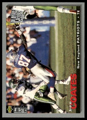 1995 Collector's Choice #82 Ben Coates Player's Club