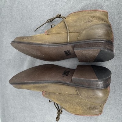 Wolverine 1883 Chukka‎ Boots Mens 11 Green Brown Leather Made in Portugal Wolverine 1883 Chukka Boots Mens 11 Green Brown Leather Made  main image 2