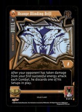 81 Orange Blinding Drill Dragonball Gt Foil Non-Combat Trading Card TCG CCG