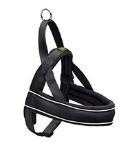 (TG. small) HUNTER Pettorina Norvegese Racing Gr. SNylon Nero/Pile Nero - NUOVO