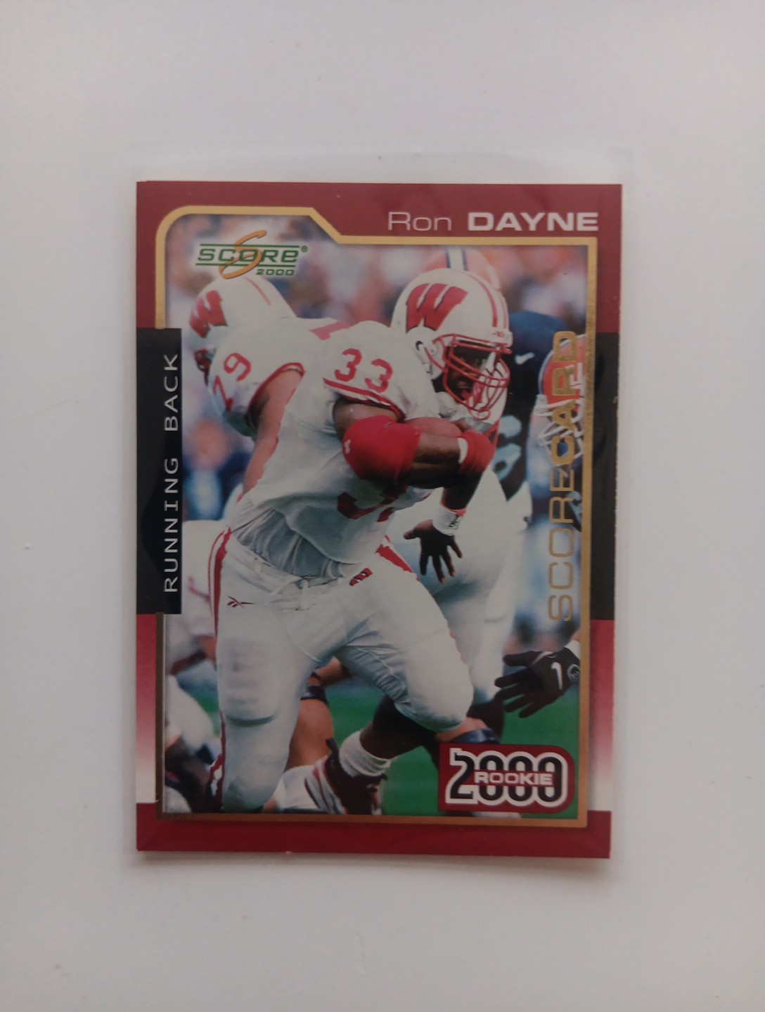 Ron Dayne Score #292 Scorecard
