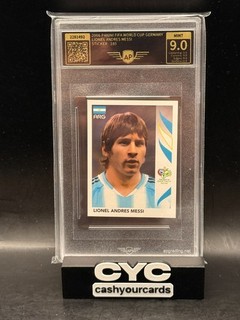 Lionel Andres Messi Sticker #185 2006 Panini FIFA World Cup AP 9.0