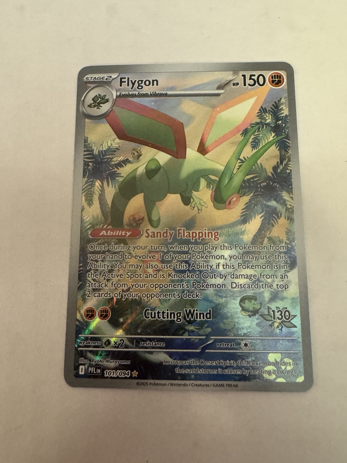 Pokémon: Flygon 101/094 Phantasmal Flames NM/M