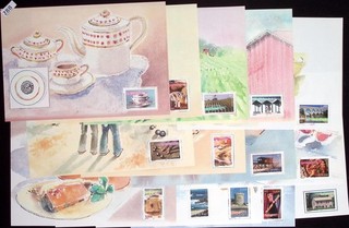 @ FRANCE 2003 14 S/S MNH SPORTS GASTRONOMY ARCHITECTURE PORCELAIN