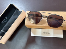 MYKITA Black Arlo Sunglasses