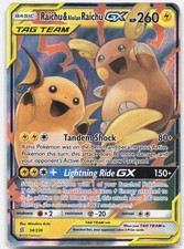 Raichu & Alolan Raichu GX Ultra Rare SM - Unified Minds SM11 Holo 54/236 MP on eBay