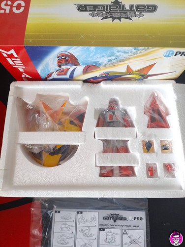 Gattaiger - Hl Pro Metaltech Action Figure Robot Nuovo - Foto 7 di 9