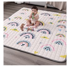 Baby Play Mat, 50 x 50 Inch Play Mat Perfect for Use Baby Playpen, Foldable